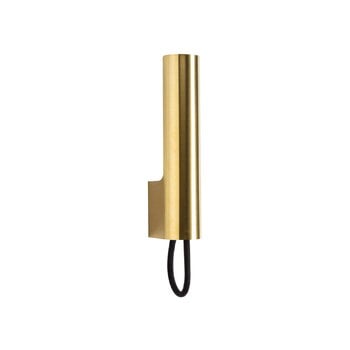 Örsjö Visir wall lamp, hardwired, brass