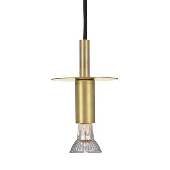 Pendant lamps, Star 1 pendant, brass, Gold