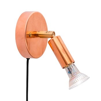 Örsjö Star 1 wall lamp, copper, product image