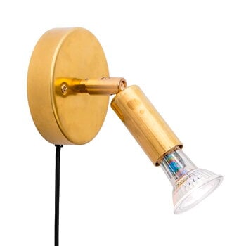 Örsjö Star 1 wall lamp, brass, product image