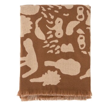 Throws & bed covers, OTC Cheetah blanket, brown, Brown