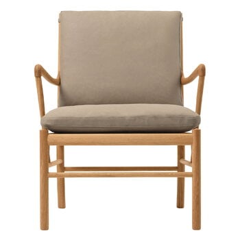 Carl Hansen & Søn OW149 Colonial lounge chair, oiled oak - cognac
