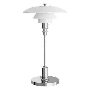 Louis Poulsen PH 2/1 Portable table lamp, lustre chrome plated, product image