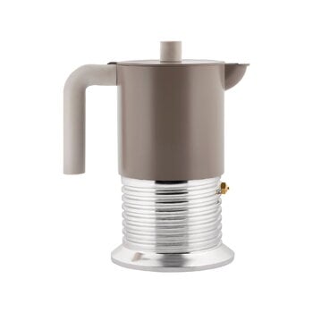 Alessi Vite induction espresso coffee maker, 3 cups, sage green