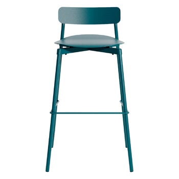 Petite Friture Fromme bar stool, 75 cm, ocean blue