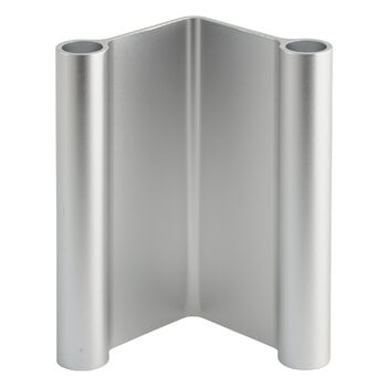 Massproductions Pinci candle holder, polished chrome | Finnish