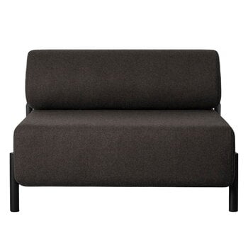 Hem Palo single seater sofa, brown black