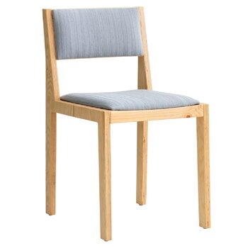 Vaarnii 016 Maasto tuoli, verhoiltu, mänty - harmaa Kvadrat Alle, tuotekuva