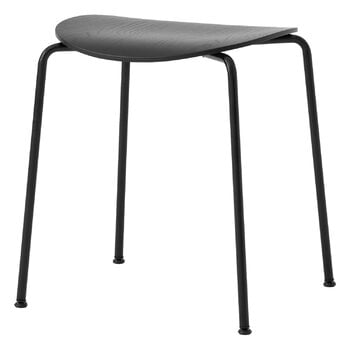 Stools, Pavilion AV36 stool, black lacquered oak, Black