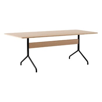 Dining tables, Pavilion AV19 table, black - lacquered oak, Black