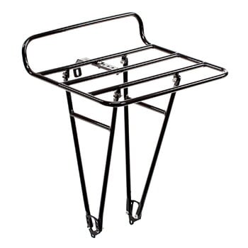 Pelago Bicycles Commuter Front Rack etutarakka, L, musta