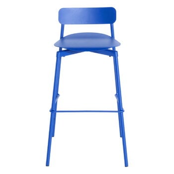Petite Friture Fromme bar stool, 75 cm, blue