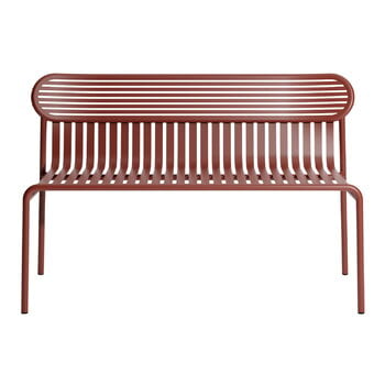 Petite Friture Week-end bench, brown red