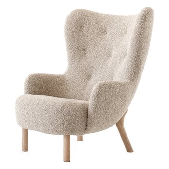 &Tradition Petra VB3 lounge chair, Karakorum 003 - oiled oak