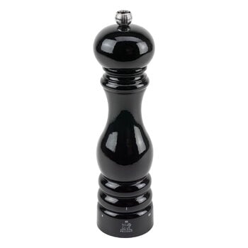 Salt & pepper, Paris U'Select pepper mill, 22 cm, glossy black, Black