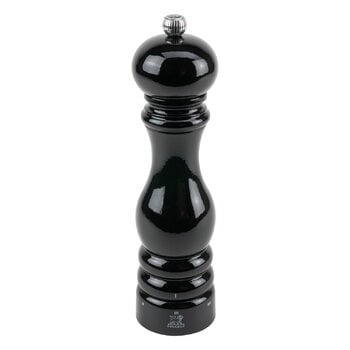 Salt & pepper, Paris U'Select pepper mill, 22 cm, glossy black, Black