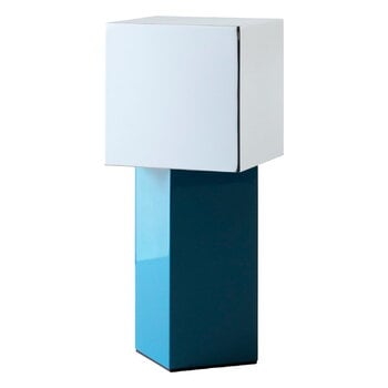 Illuminazione, Lampada portatile Pivot ATD7, blue silver, Argento