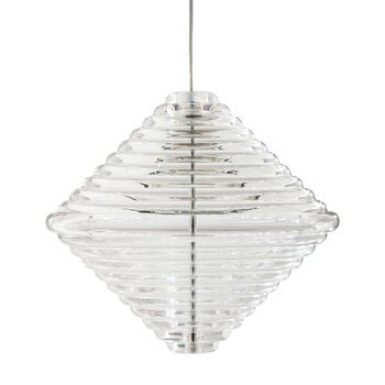 Pendant lamps, Press Cone LED pendant, 2700K, clear, Transparent