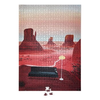 Printworks Art Lover Book Puzzle, Lounge, 1000 Teile, produktbild