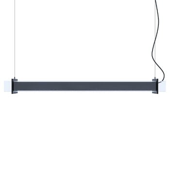 Pendant lamps, Quadratube P2 pendant, 1300 mm, champagne, Black