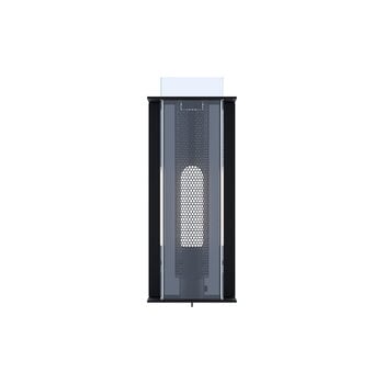 Sammode Quadratube W1 wall lamp, S, 300 mm, black