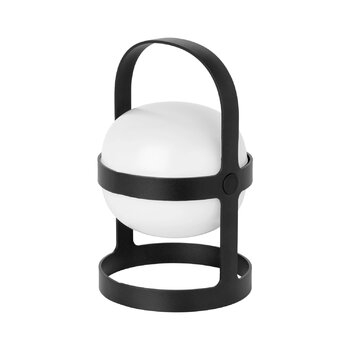 Rosendahl Soft Spot Solar bärbar bordslampa, 18,5 cm, svart