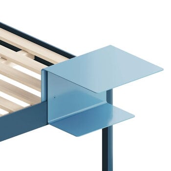 ReFramed Side table for bed frame, light blue