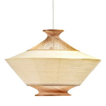 Pendant lamps, Ron pendant, washi-paper - bamboo, White