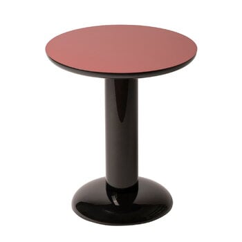 Sivu- ja apupöydät, Coffee Thing sivupöytä, viininpunainen - musta, Musta