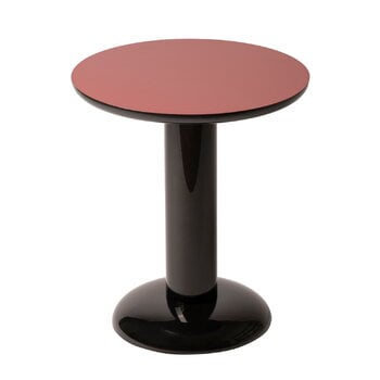 Raawii Coffee Thing side table, burgundy - black