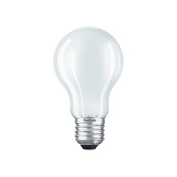 Light bulbs, Radium LED 6,5W A60 E27 2700K 806lm, dimmable, White