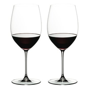 Wine glasses, Veritas Cabernet / Merlot red wine glass, 2 pcs, Transparent