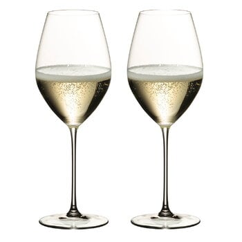 Wine glasses, Veritas Champagne Wine glass, 2 pcs, Transparent