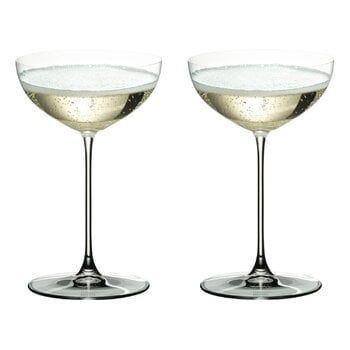 Wine glasses, Veritas Coupe / Cocktail glass, 2 pcs, Transparent