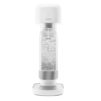 Mysoda Gasatore per acqua frizzante Ruby, bianco