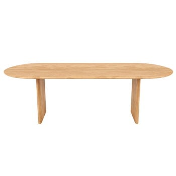 Dining tables, No 7 dining table, oval, 200 x 95 x 74 cm, oiled oak, Natural