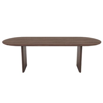 Sibast No 7 dining table, oval, 200 x 95 x 74 cm, walnut, product image