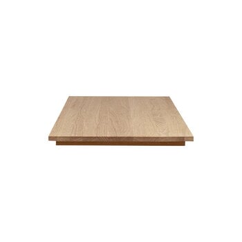 Sibast No 3 table extension plate, white oiled oak