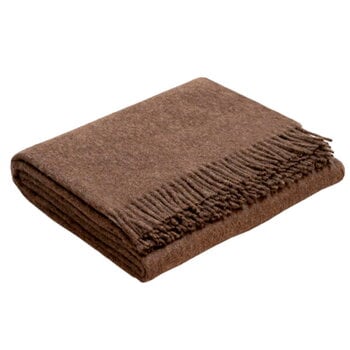 Sibast Alpaca throw, dark brown, product image