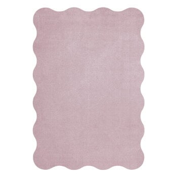 LAYERED Organic Scallop matta, rosa lavendel