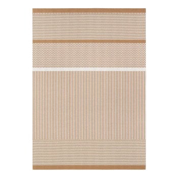 Tapis en fil de papier, Tapis San Francisco, naturel - blanc, Blanc