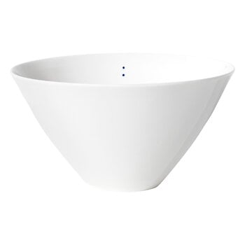 Bowls, Shiro bowl, large, 2 dots, 24 cm, white, White