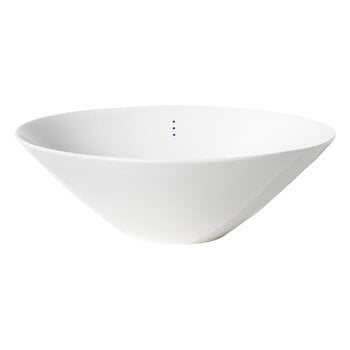 Bowls, Shiro bowl, large, 3 dots, 30 cm, white, White