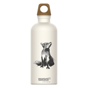 Juomapullot, SIGG X TJ juomapullo, 0,6 L, Fox, Valkoinen