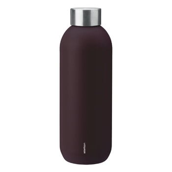 Drinking bottles, Keep Cool water bottle, 0.6 L, berry, Brown