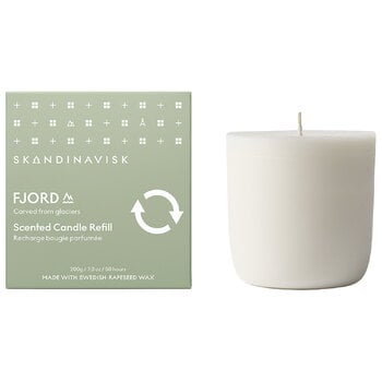 Skandinavisk Scented candle refill, FJORD, large