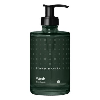 Soaps, Wash SKOG, glass bottle, 200 ml, Green