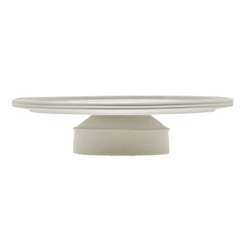 Plats de service, Présentoir à gâteaux Dune, 33 cm, albâtre, Blanc