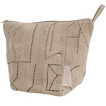 Saana ja Olli Unien talo cosmetic bag, beige, product image