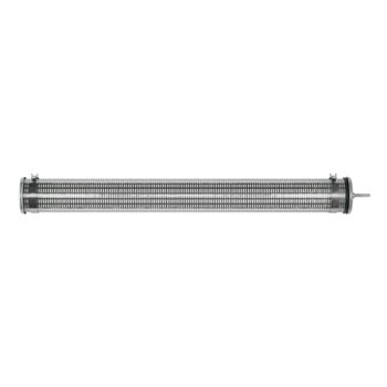 Lampade a sospensione, Lampada da parete/soffitto Kyhn, 130 cm, acciaio inox, Grigio